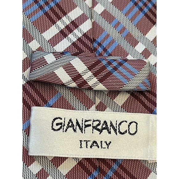 Gianfranco Italy Hand Made Microfiber Men’s Neck Tie - Picture 8 of 9
